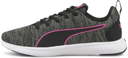 (Women) Puma Softride Vital Clean Low-Top Sneakers Black 194071-01 (Women) Puma Softride Vital Clean Low-Top Sneakers Black 194071-01