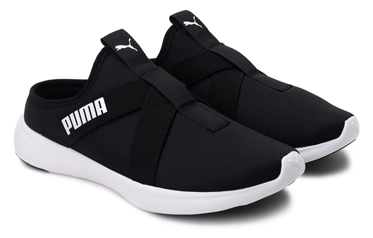 Lookbook (W) Puma SoftRide Vital Mule ''Noir Slip-On'' 194579-03
