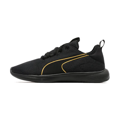 (W) Puma Softride Vital Repel 'Black Team Gold'