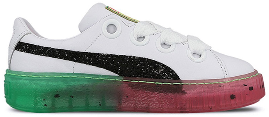 Sophia Webster x PUMA 厚底Trace Candy Princess 防滑減震 低筒 板鞋 女款 黑白 Order Sophia Webster x PUMA 厚底Trace Candy Princess 防滑減震 低筒 板鞋 女款 黑白