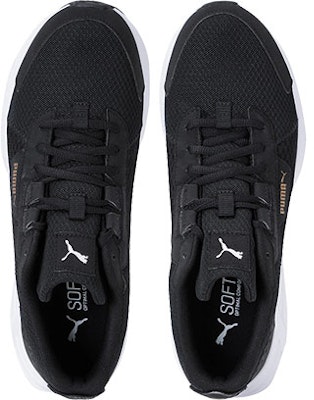 Puma Space Runner Alt SoftFoam 女款 黑白 低筒跑步鞋 Lookbook Puma Space Runner Alt SoftFoam 女款 黑白 低筒跑步鞋