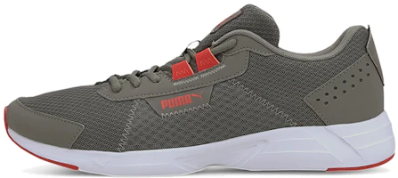 (Women) Puma Space Runner Alt SoftFoam 'Gray Red White' 193905-04 (Women) Puma Space Runner Alt SoftFoam 'Gray Red White' 193905-04