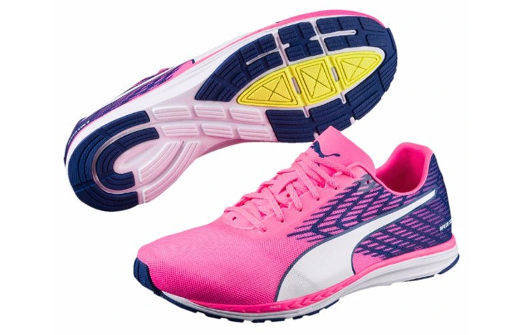 Shop 彪馬 Speed 100 R Ignite 低幫跑步鞋 女款 粉藍