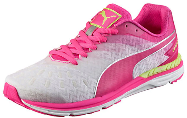 PUMA Speed 300 Ignite 低幫 跑步鞋 女款 白粉 Lookbook PUMA Speed 300 Ignite 低幫 跑步鞋 女款 白粉