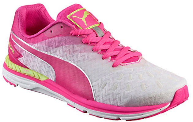 PUMA Speed 300 Ignite 低幫 跑步鞋 女款 白粉 Shop PUMA Speed 300 Ignite 低幫 跑步鞋 女款 白粉