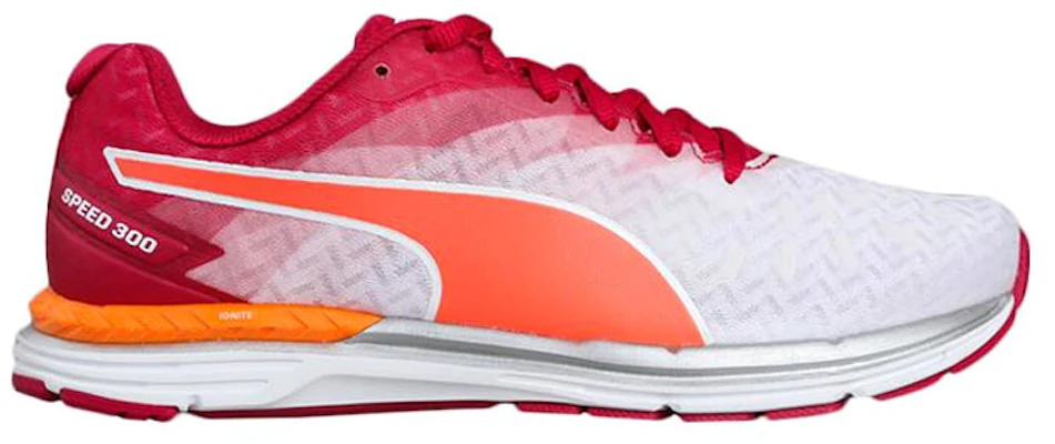 (W) Puma Speed 300 Ignite ''Blanc Rouge Orange'' 188115-01 Order (W) Puma Speed 300 Ignite ''Blanc Rouge Orange'' 188115-01