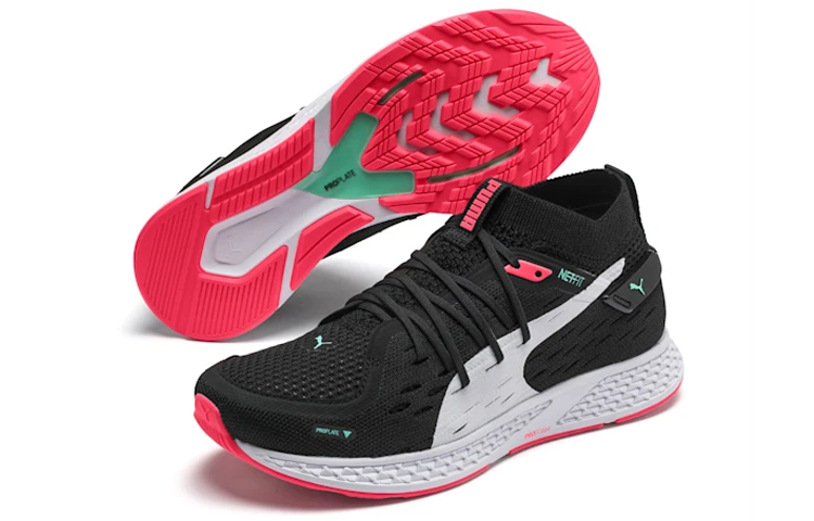 Shop (W) Puma Speed 500 Noir/Rose 192254-06
