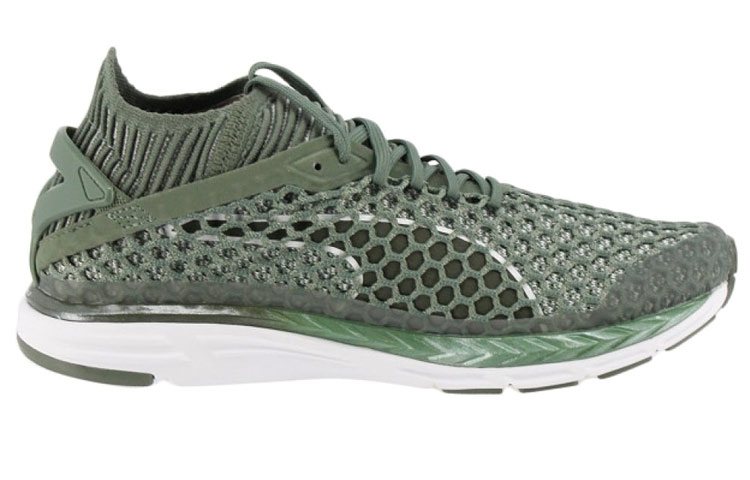 Order 彪馬 Speed Ignite Netfit 2 減震防滑運動跑步鞋 女款 軍綠