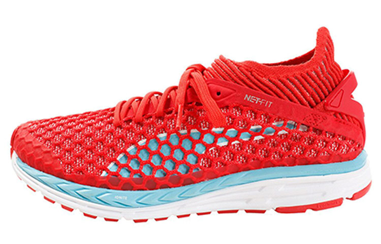 (Women) Puma Speed Ignite Netfit Red/ 'White' 189938-02