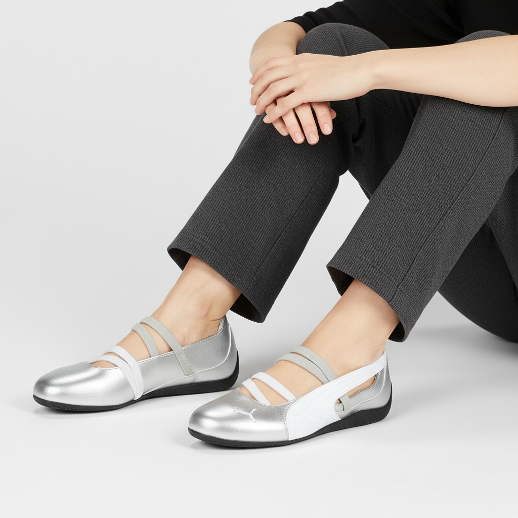 Order (W) Speedcat Ballet Metallic Sneakers 401581-01