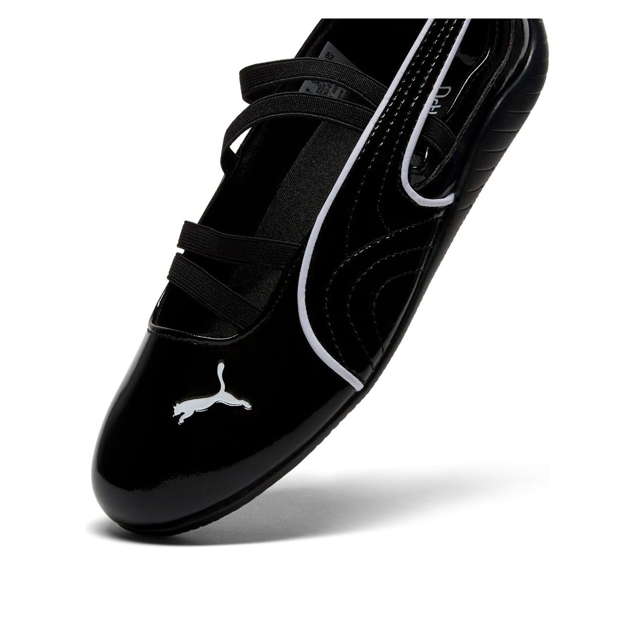 Shop (W) PUMA Speedcat Ballet 亮面輕便舒適休閒低筒鞋 黑色 404263-01