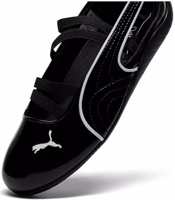 (W) PUMA Speedcat Ballet 亮面輕便舒適休閒低筒鞋 黑色 404263-01 Shop (W) PUMA Speedcat Ballet 亮面輕便舒適休閒低筒鞋 黑色 404263-01