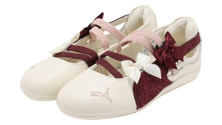 Purchase (W) Puma Speedcat Ballet Lace Marfil Escarchado-Rojo Brillante 408719-01