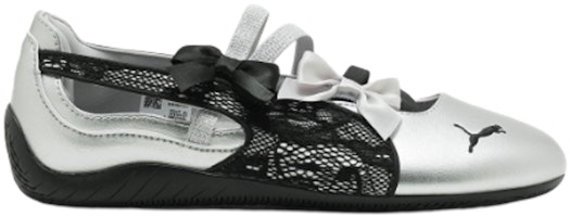(Women) Puma Speedcat Ballet Lace Silver Black (JD Sports Exclusive) 408709-01 (Women) Puma Speedcat Ballet Lace Silver Black (JD Sports Exclusive) 408709-01