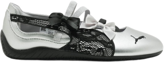 (Women) Puma Speedcat Ballet Lace Silver Black (JD Sports Exclusive) 408709-01 (Women) Puma Speedcat Ballet Lace Silver Black (JD Sports Exclusive) 408709-01