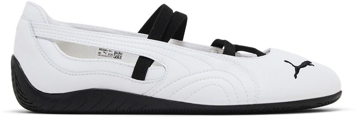 (Women) Puma Speedcat Ballet Leather 'White Black' 403587-01 Buy (Women) Puma Speedcat Ballet Leather 'White Black' 403587-01