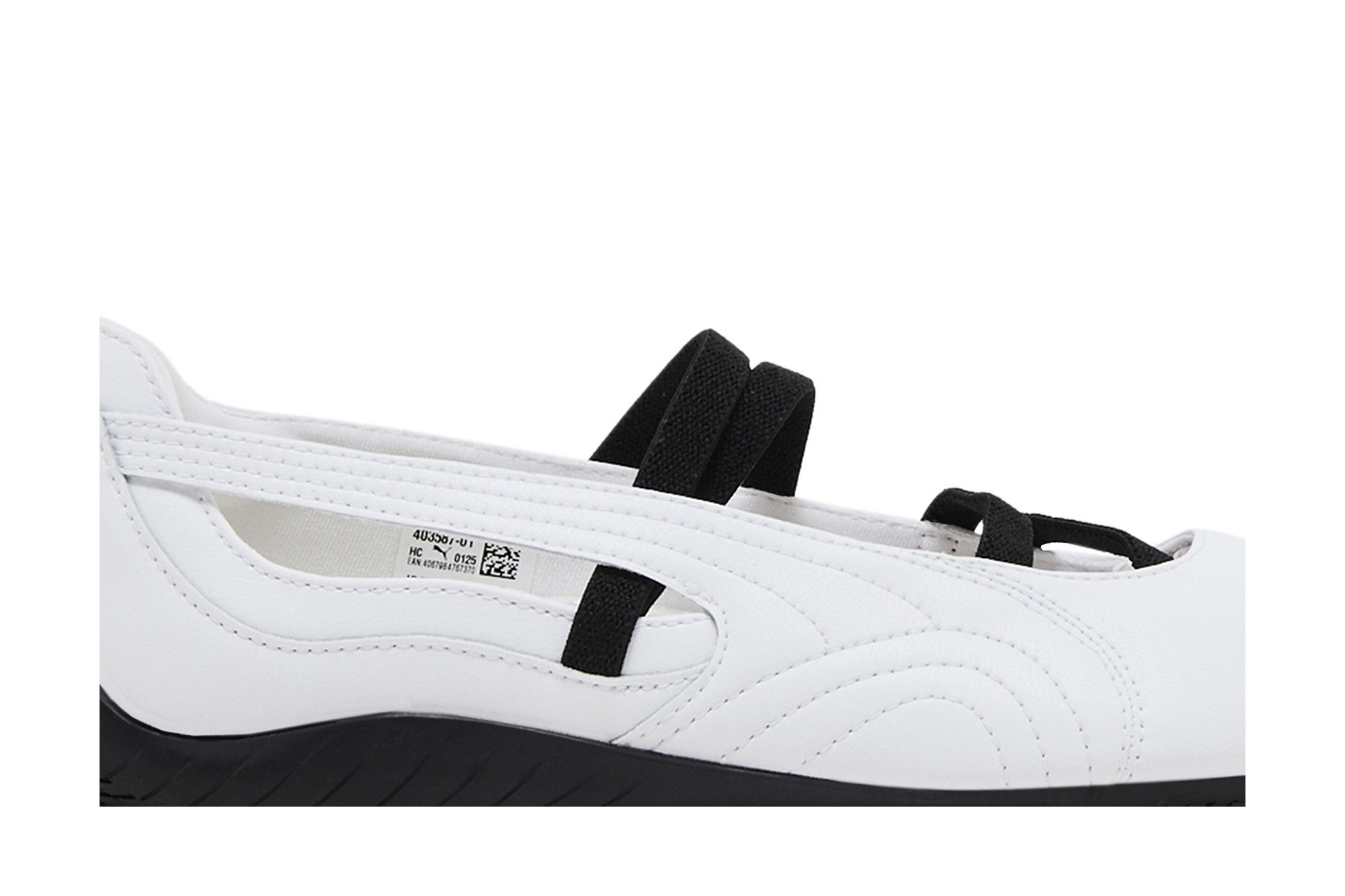 Lookbook (W) Puma Speedcat 芭蕾皮革「白黑」鞋款 403587-01