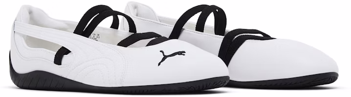 (W) プーマ スピードキャット バレエ レザー 'ホワイト ブラック' 403587-01 Cheap (W) プーマ スピードキャット バレエ レザー 'ホワイト ブラック' 403587-01