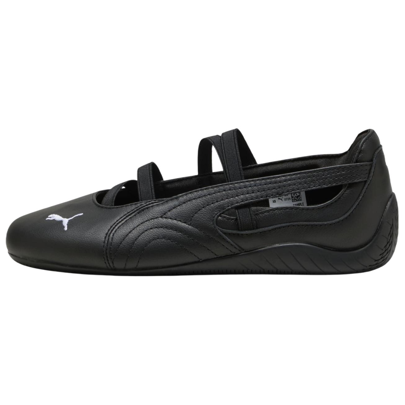 (Women) PUMA Speedcat Ballet Mary Jane Black Casual Low-Top Fashion Shoes. 403587-03