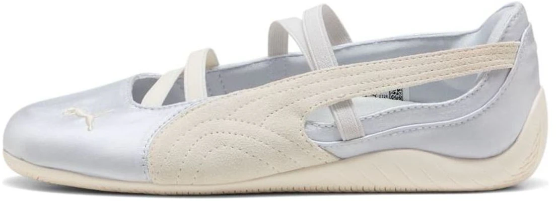 (W) Puma Speedcat Ballet Satin ''Silver Mist Warm White'' Wanita. 404383-03 Buy (W) Puma Speedcat Ballet Satin ''Silver Mist Warm White'' Wanita. 404383-03