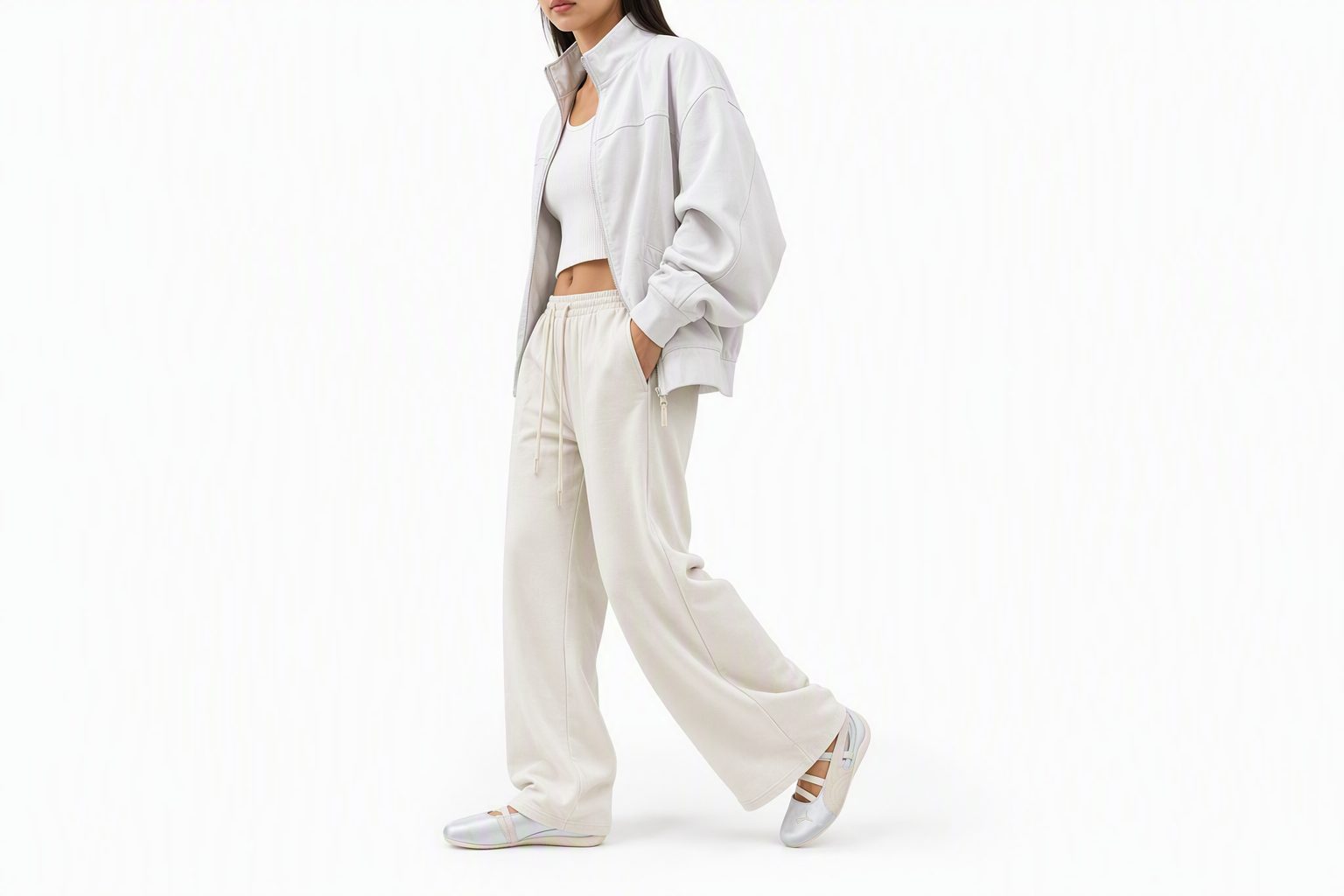 Order (W) 彪马 Speedcat Ballet Satin '银雾暖白' 404383-03