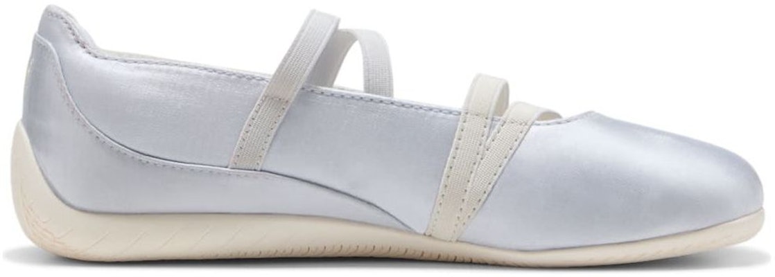 (W) Puma Speedcat Ballet Satin ''Silver Mist Warm White'' Wanita. 404383-03 Shop (W) Puma Speedcat Ballet Satin ''Silver Mist Warm White'' Wanita. 404383-03