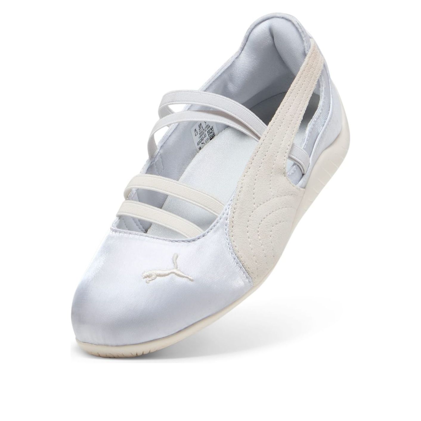 Sizing (W) Puma Speedcat Ballet Satin ''Silver Mist Warm White'' Wanita. 404383-03
