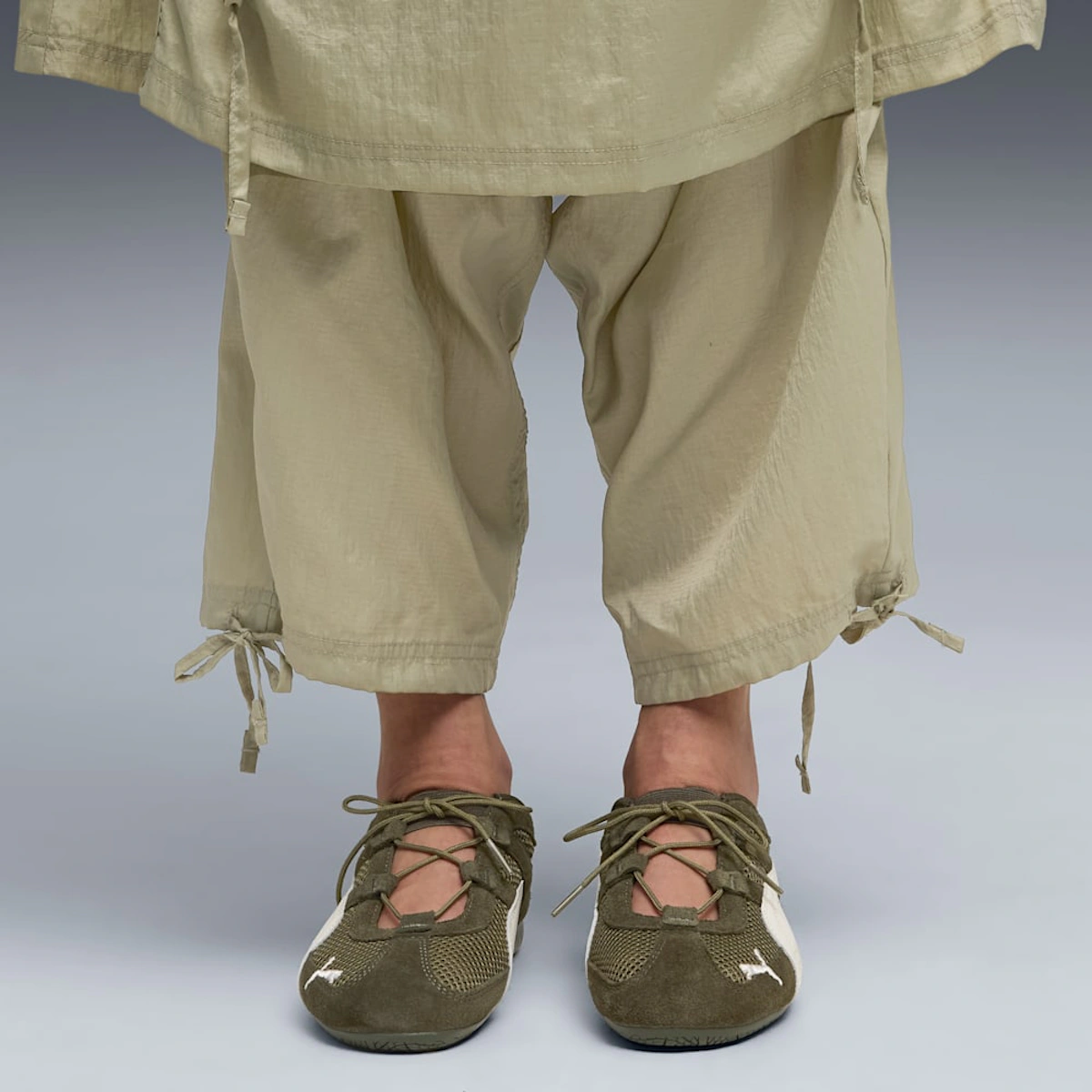 (Women) Puma Speedcat Go Dark Olive/Warm White