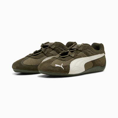 (Women) Puma Speedcat Go Dark Olive/Warm White