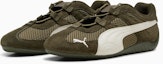 Shop (Women) Puma Speedcat Go Dark Olive/Warm White 403589-07