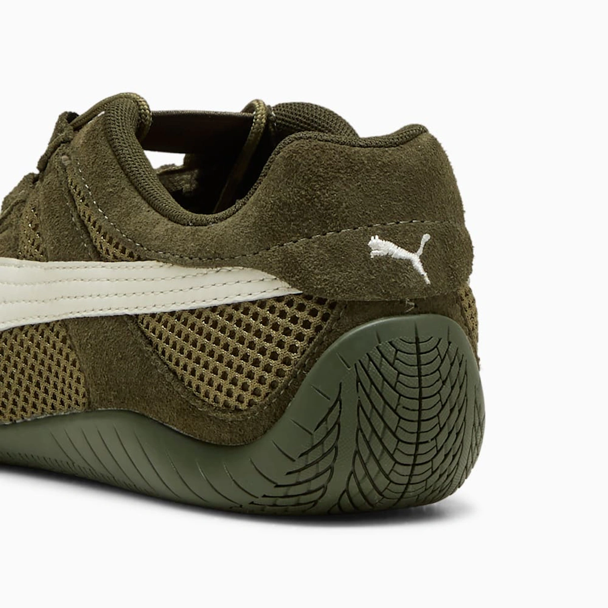 (Women) Puma Speedcat Go Dark Olive/Warm White