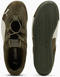 (W) 푸마 스피드캣 고 다크 올리브/웜 화이트 403589-07 Details for (W) 푸마 스피드캣 고 다크 올리브/웜 화이트 403589-07