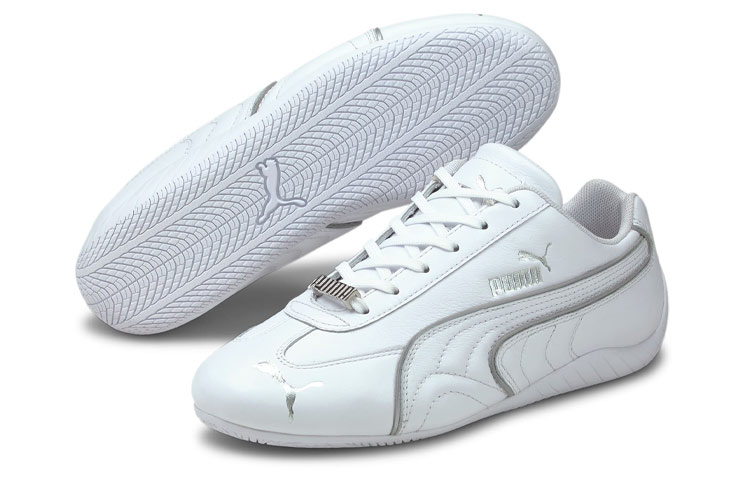 Shop (W) Puma Speedcat LS ''Bianco Argento Metallizzato'' 380662-02