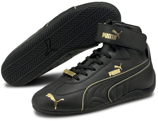 (W) Puma Speedcat 中帮 '黑色金队金' 380669-01 Lookbook (W) Puma Speedcat 中帮 '黑色金队金' 380669-01