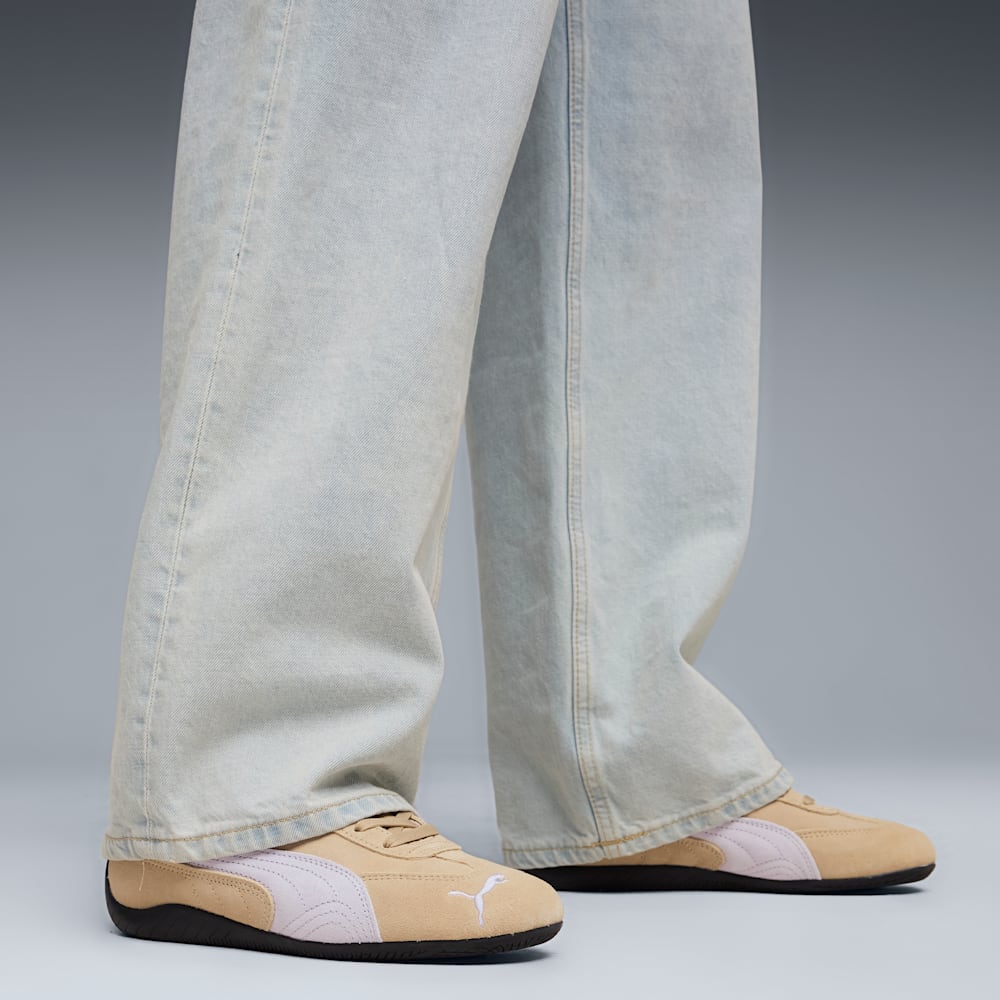 Order (W) Puma Speedcat OG Sand Dune-Lavender Pop Sepatu Sneakers. 398846-84