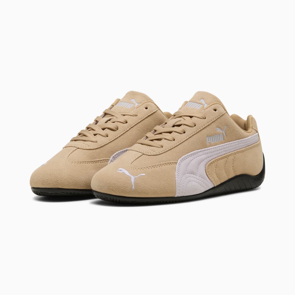 Shop (W) Puma Speedcat OG Sand Dune-Lavender Pop Sepatu Sneakers. 398846-84