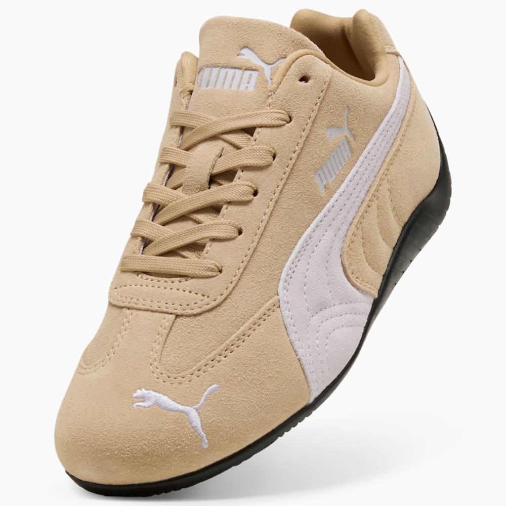 Cheap (W) Puma Speedcat OG Sand Dune-Lavender Pop Sepatu Sneakers. 398846-84