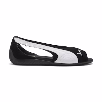 (W) Puma Speedcat Sandal 'Black White'