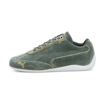 (W) Puma Speedcat Velvet 'Balsam Green'