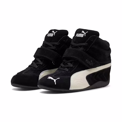 (W) Puma Speedcat Wedge 'Black White'