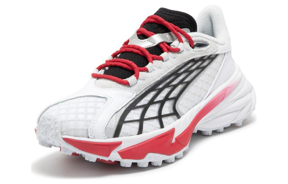 Lookbook (W) 彪马 Spirex Motogame 白红银雾运动鞋 397272-01