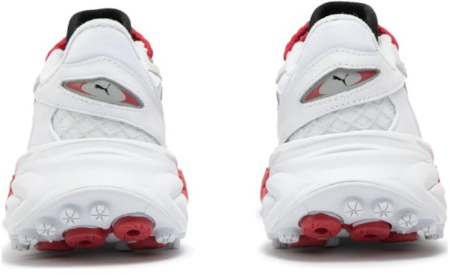 (W) Puma Spirex Motogame Sneakers 'Putih Merah Perak Mist' 397272-01 Details for (W) Puma Spirex Motogame Sneakers 'Putih Merah Perak Mist' 397272-01