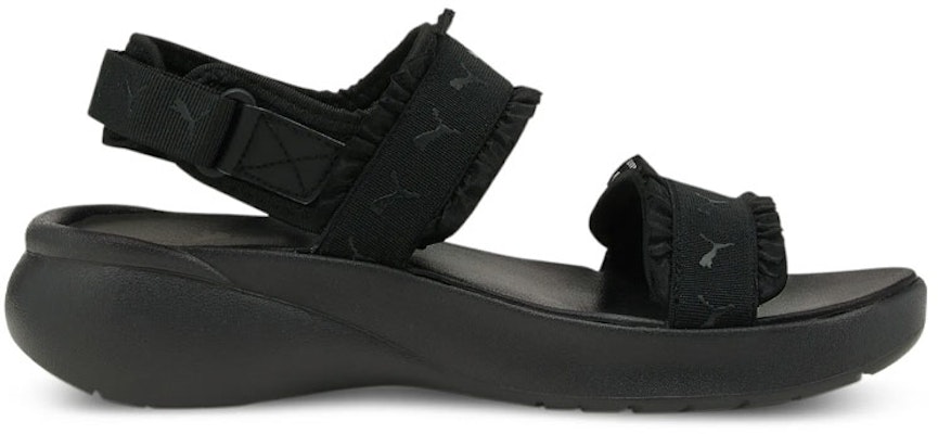 (Women) Puma Sportie Sandal 'Black' 382085-02 Order (Women) Puma Sportie Sandal 'Black' 382085-02