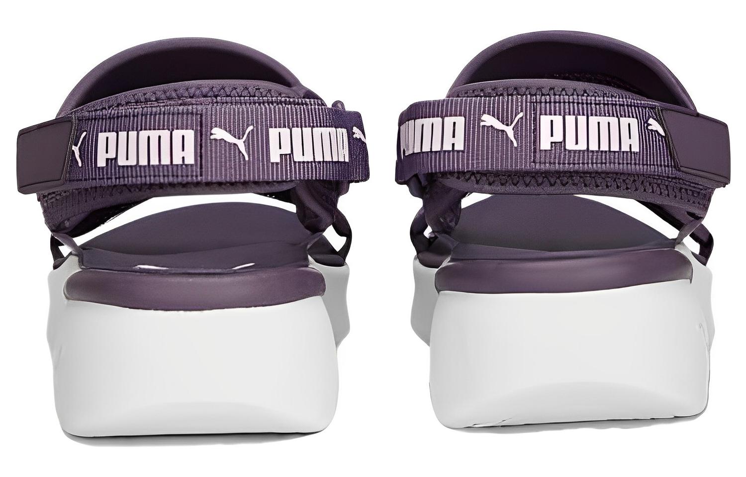 Lookbook (W) Sandal Puma Sportie 'Ungu-Putih' 381172-12