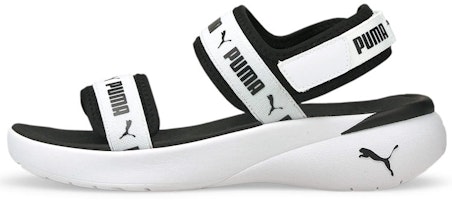 (Women) Puma Sportie Sandal 'White Black' 381172-05 (Women) Puma Sportie Sandal 'White Black' 381172-05