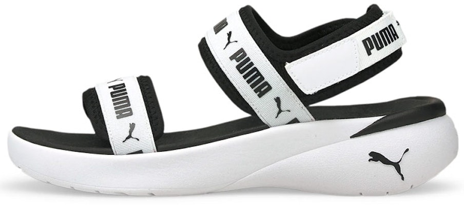 (Women) Puma Sportie Sandal 'White Black' 381172-05 Buy (Women) Puma Sportie Sandal 'White Black' 381172-05