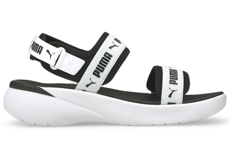 Order (W) Puma Sportie Sandal ''Wit Zwart'' 381172-05