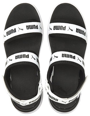 (W) Sandal Puma Sportie 'Putih Hitam' 381172-05 Lookbook (W) Sandal Puma Sportie 'Putih Hitam' 381172-05