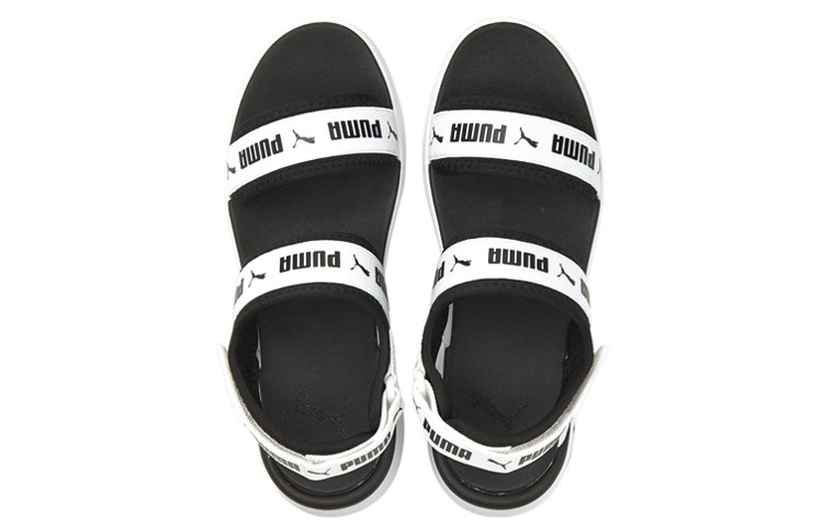 Lookbook (W) Puma Sportie Sandal ''Wit Zwart'' 381172-05