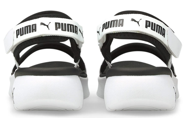 Shop (W) Puma Sportie Sandal ''Wit Zwart'' 381172-05